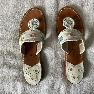 Pastel/White Jack Rogers sandals